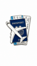 Travelling Enamel Sticker