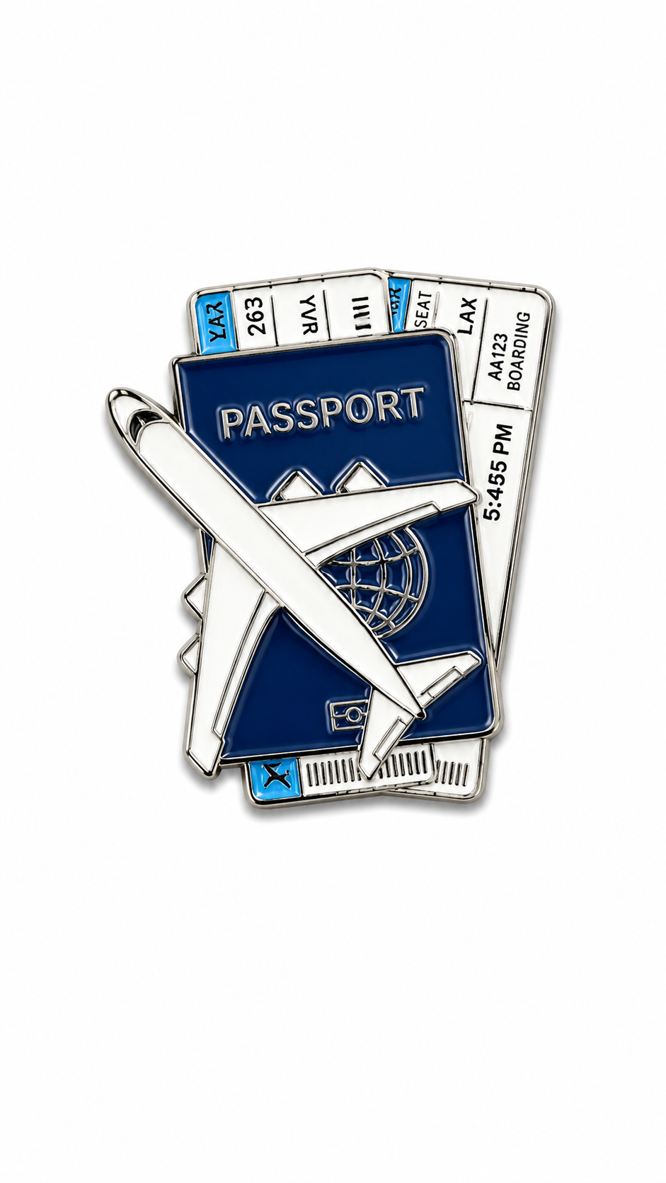 Travelling Enamel Sticker