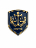 Lawyer Enamel Sticker