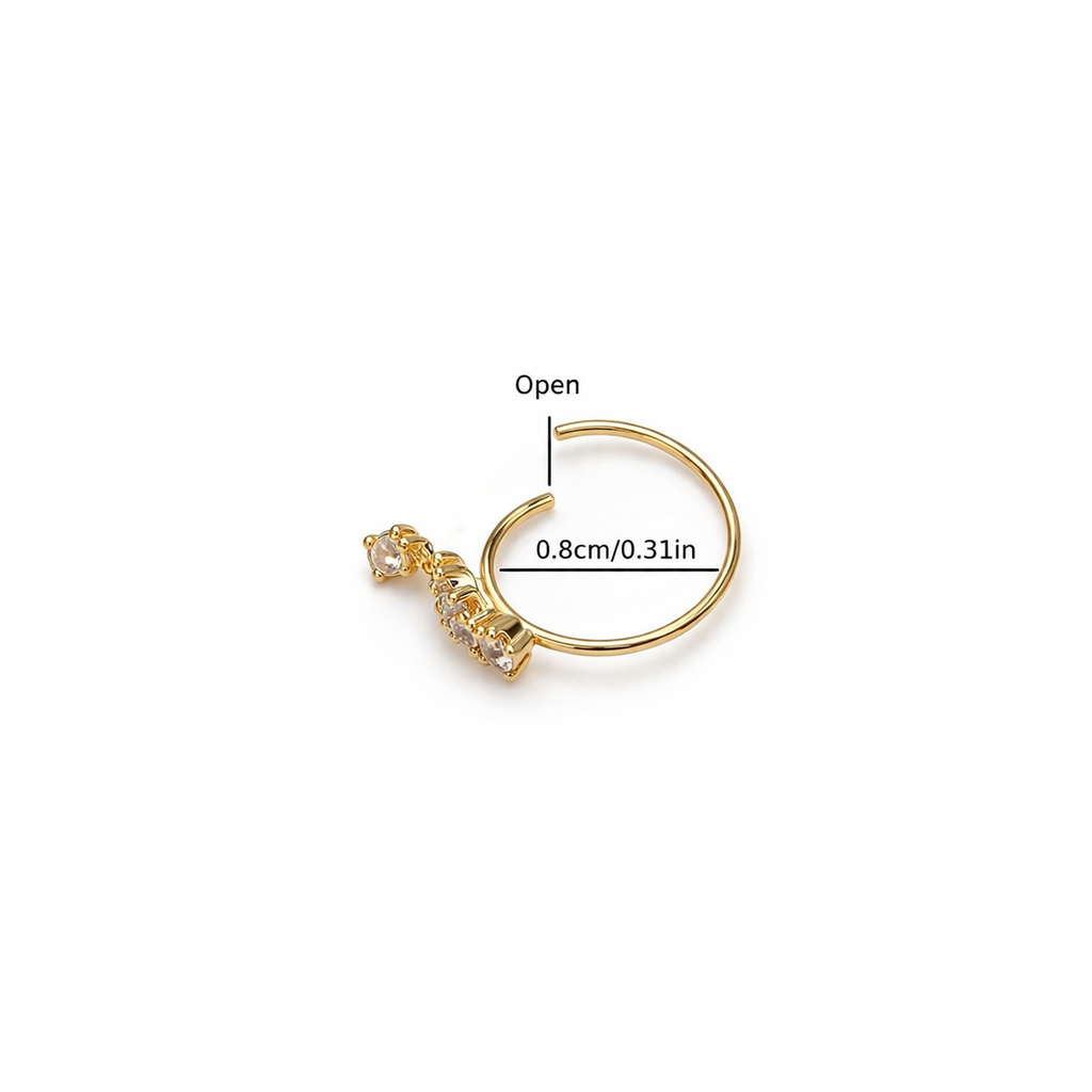 Luna Charm Nose Ring