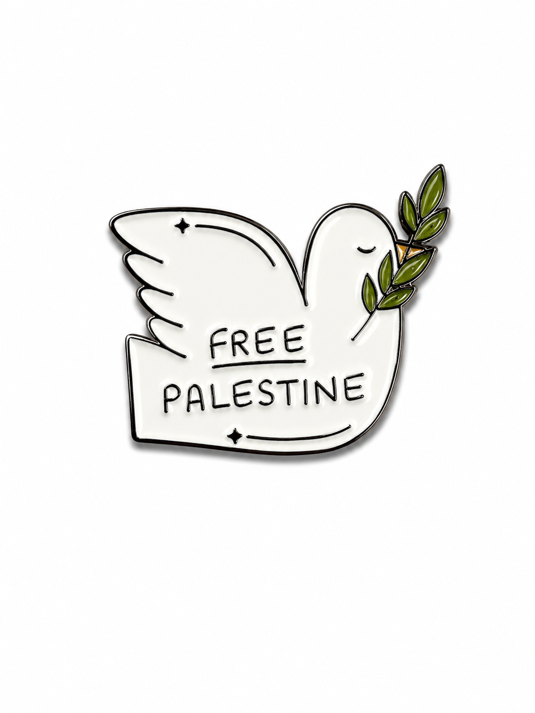 Palestine Enamel Sticker