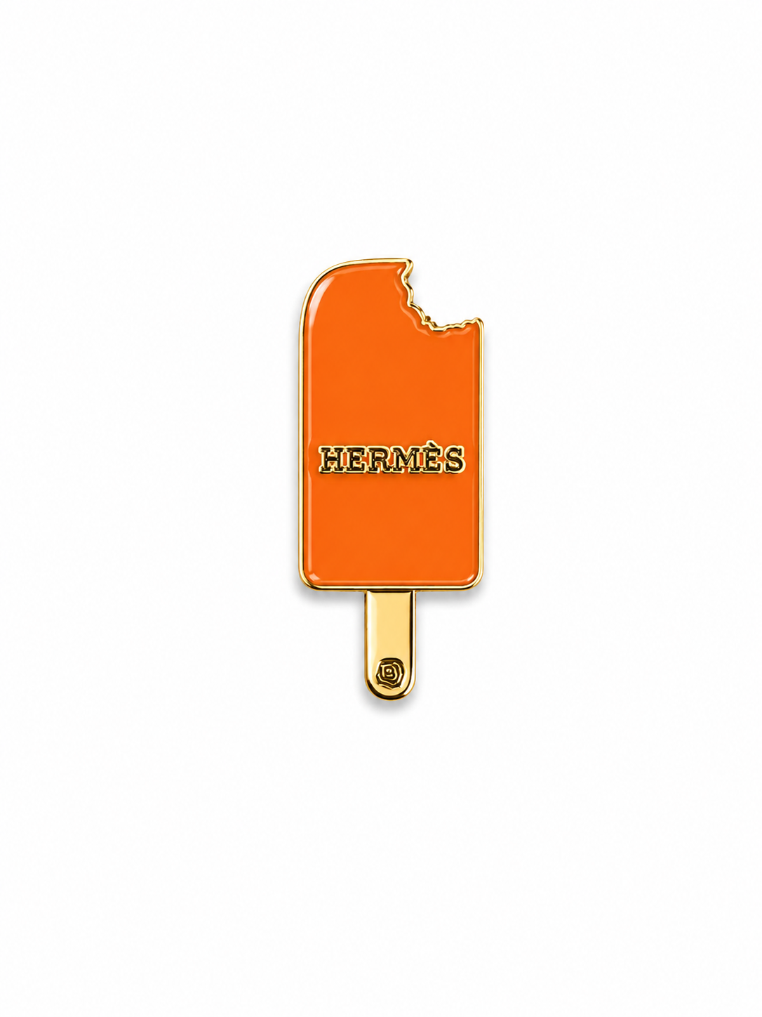 Hermes Ice cream Enamel Sticker