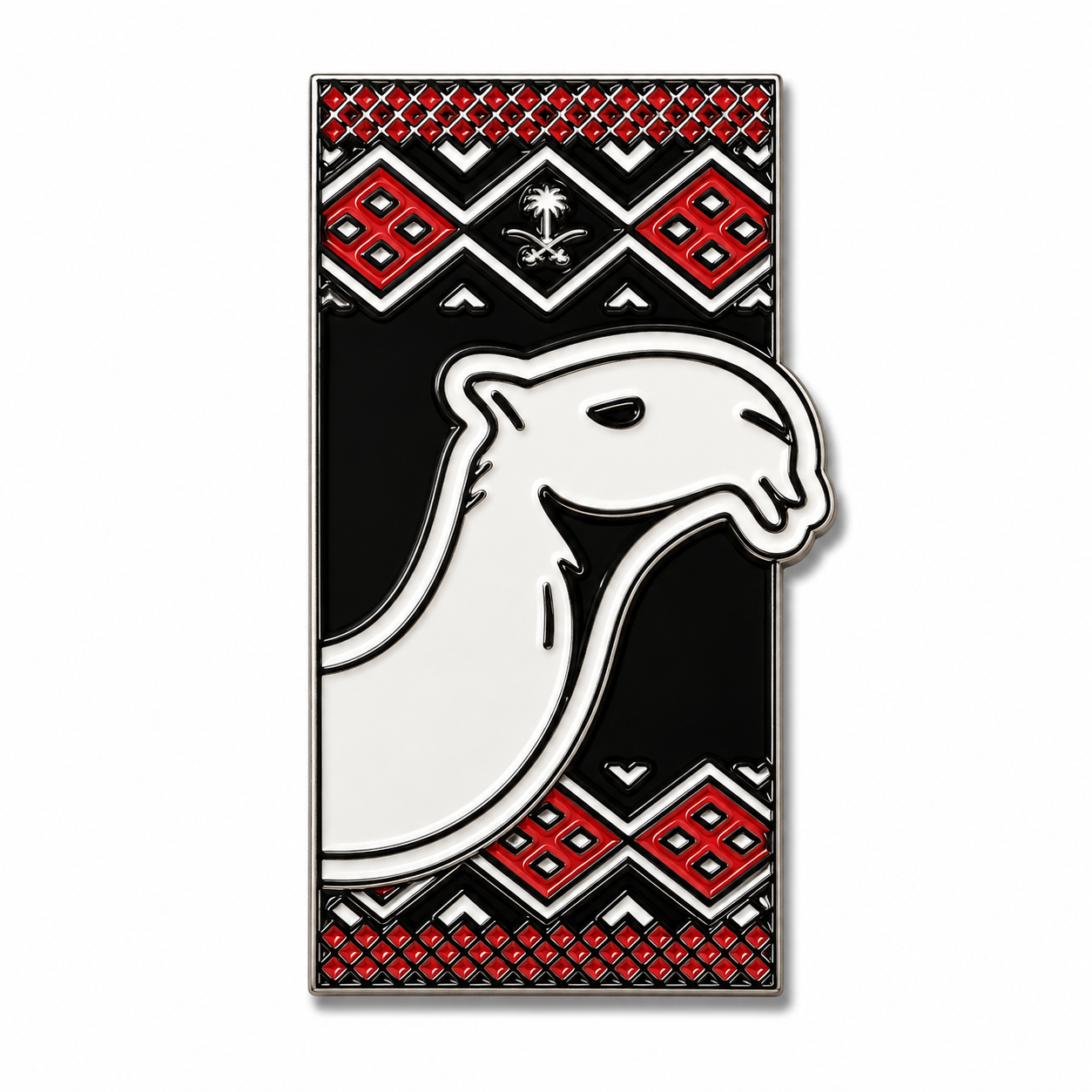 Traditional Camel Enamel Sticker