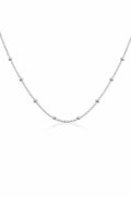 Silver Beaded Necklace