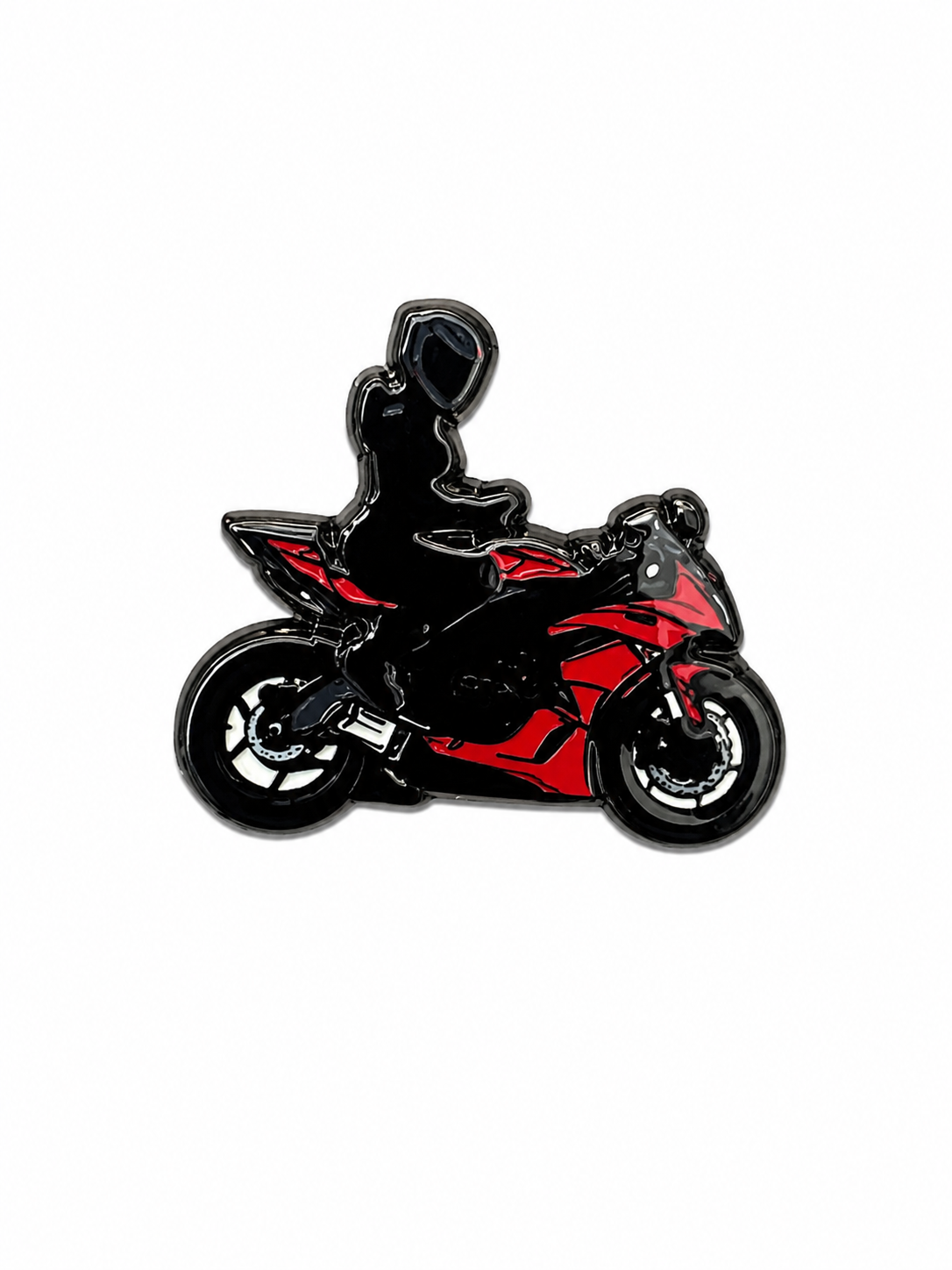Motor Bike Enamel Sticker