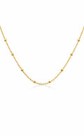 Gold Beaded Necklace