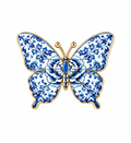 Vintage Look Butterfly Brooch