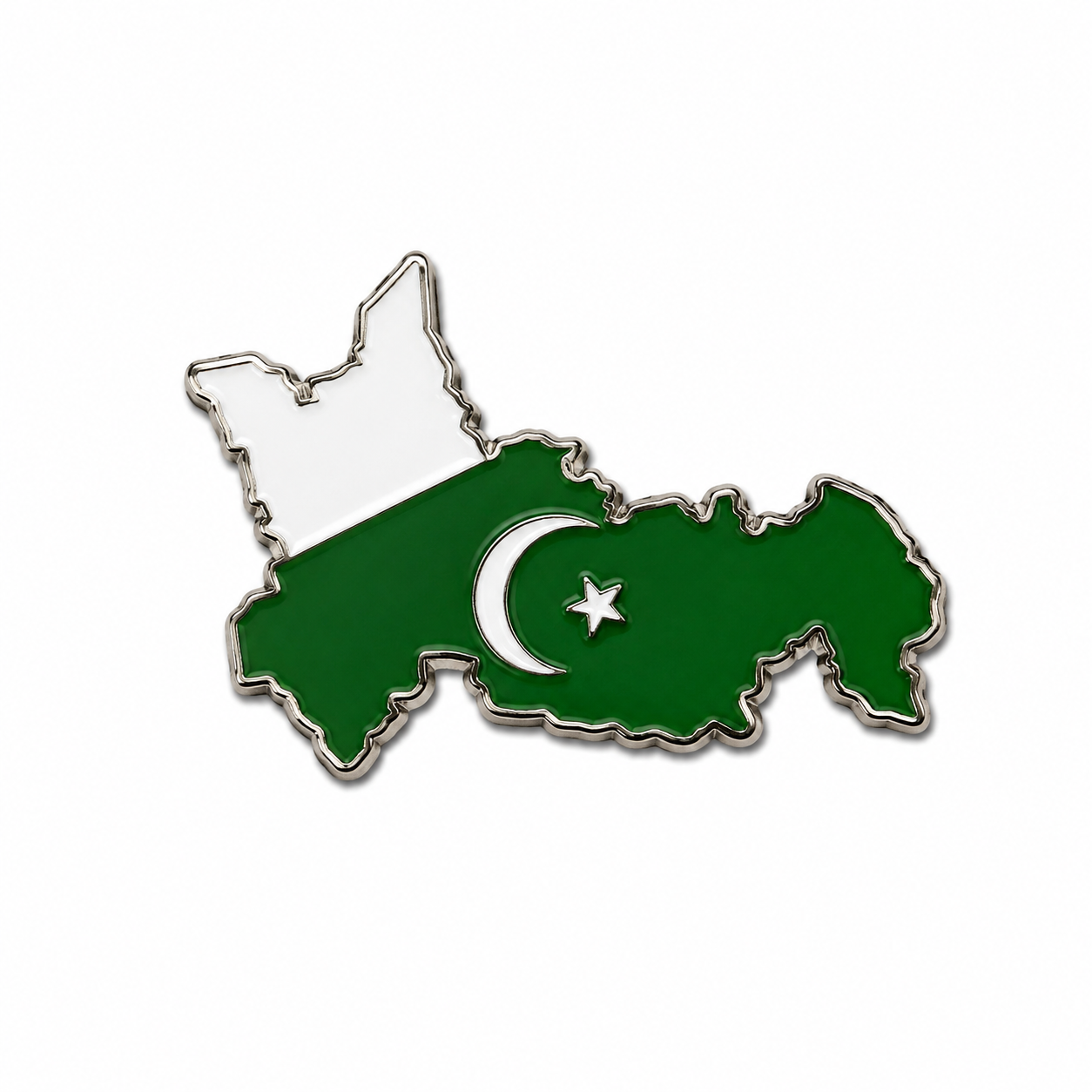 Pakistan Enamel Sticker