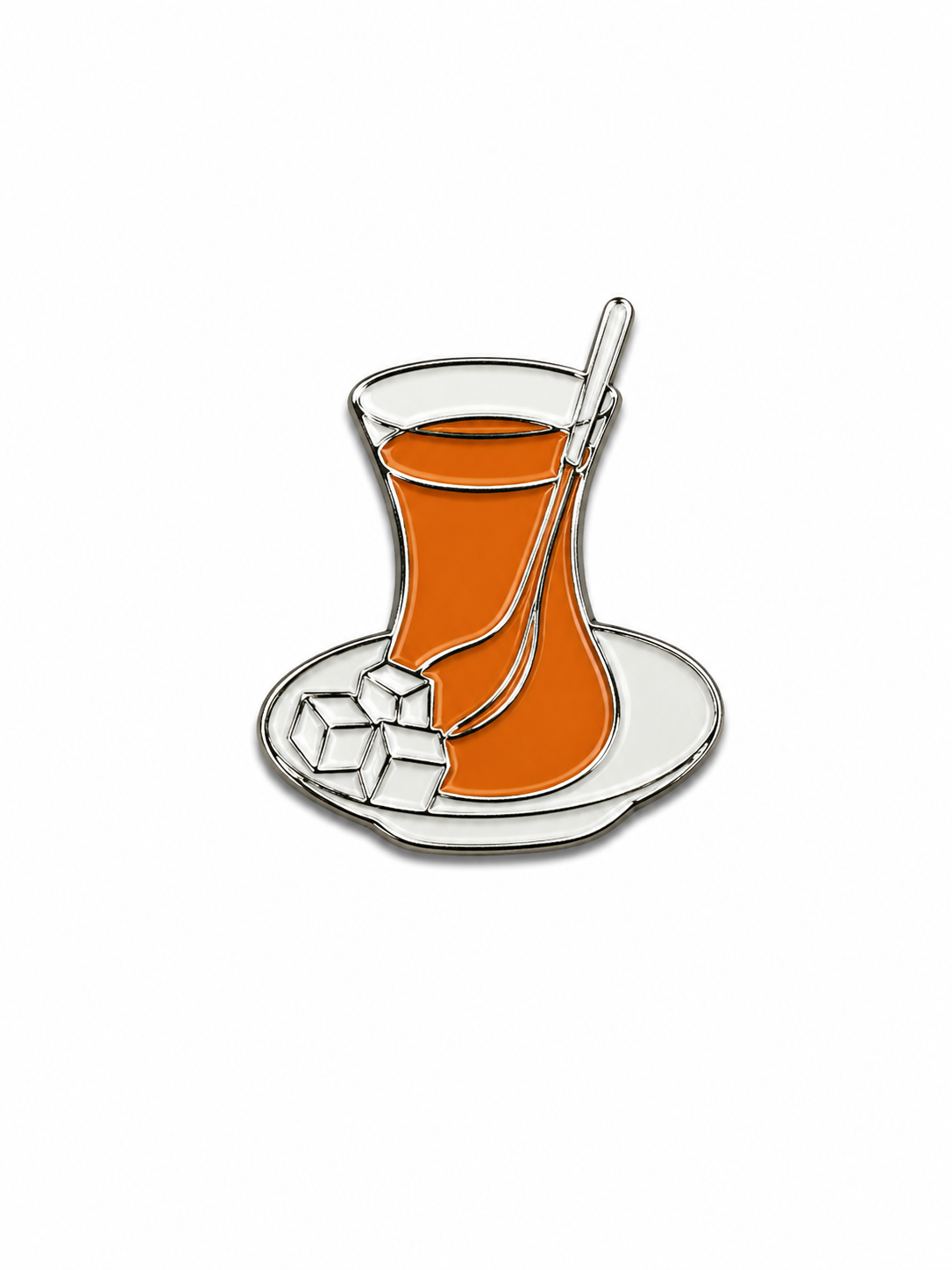 Turkish Tea Enamel Sticker