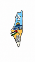 Palestine Enamel Sticker