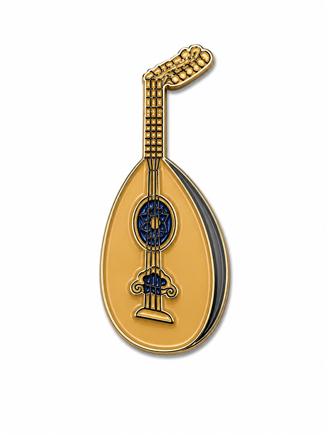 Traditional Oud Enamel Sticker