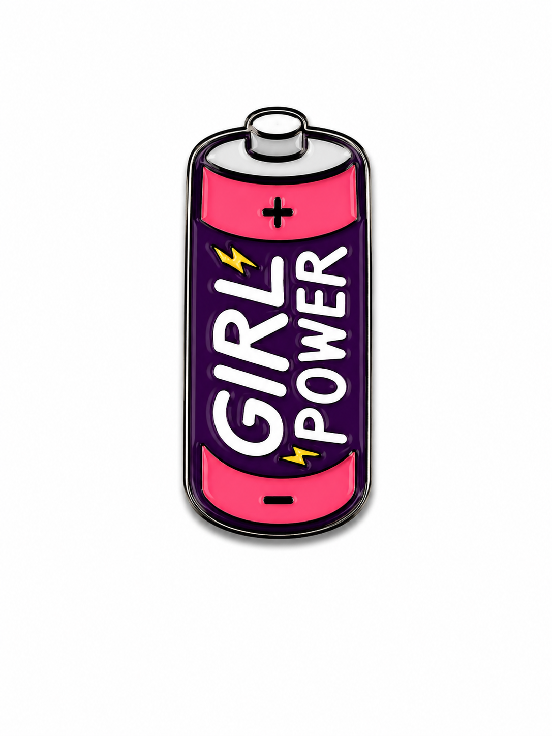 Girl Power Enamel Sticker