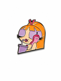 Power Puff Girl Enamel Sticker