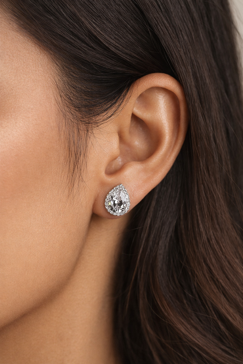 Sterling Silver Teardrop Earrings