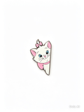 Marie the Cat Enamel Sticker