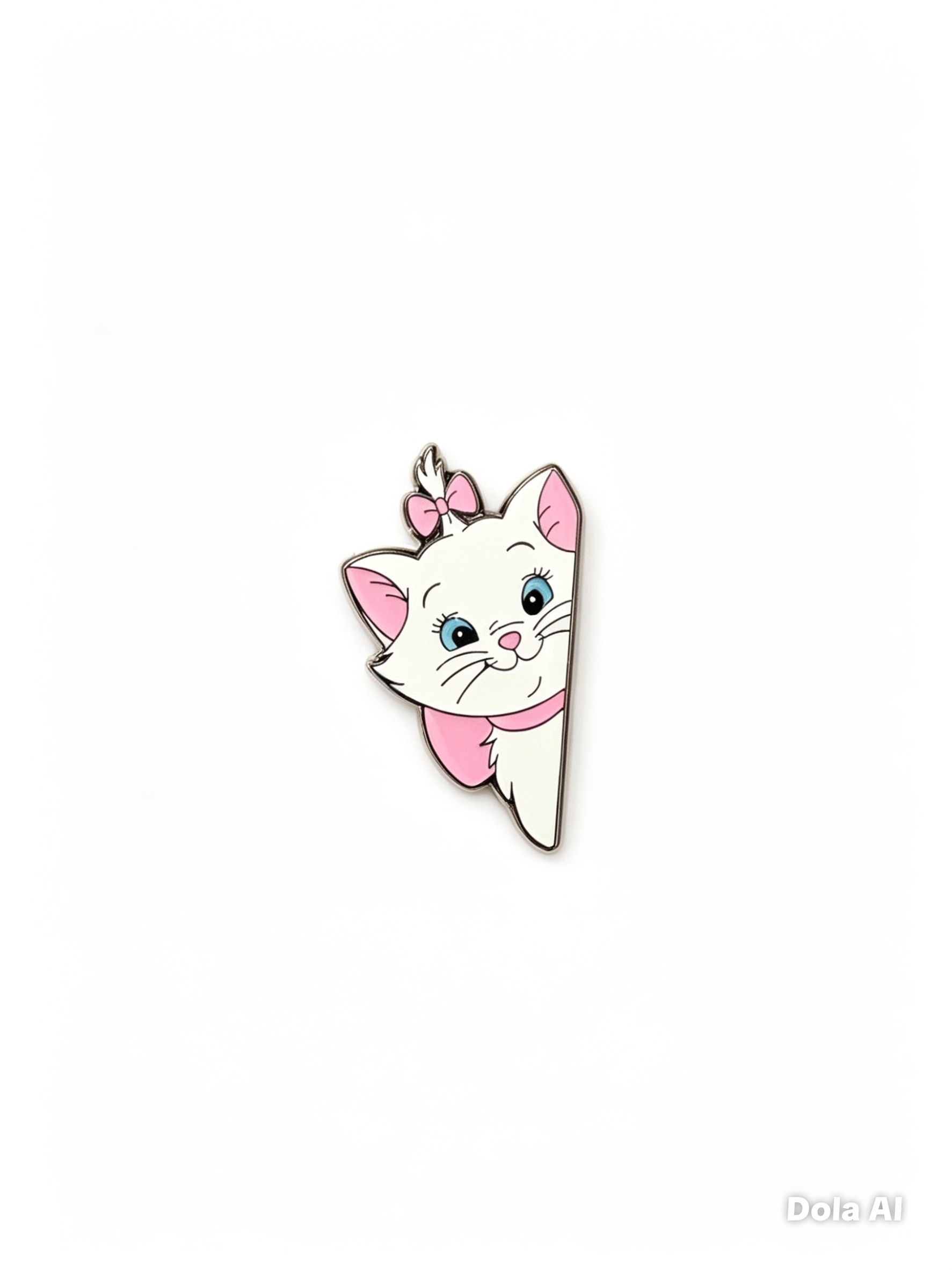 Marie the Cat Enamel Sticker