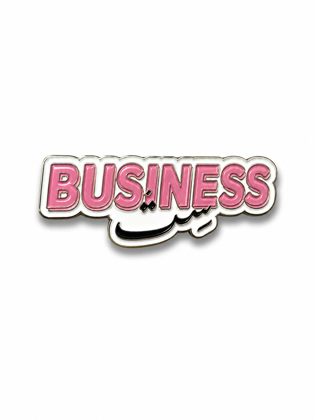 Business Enamel Sticker