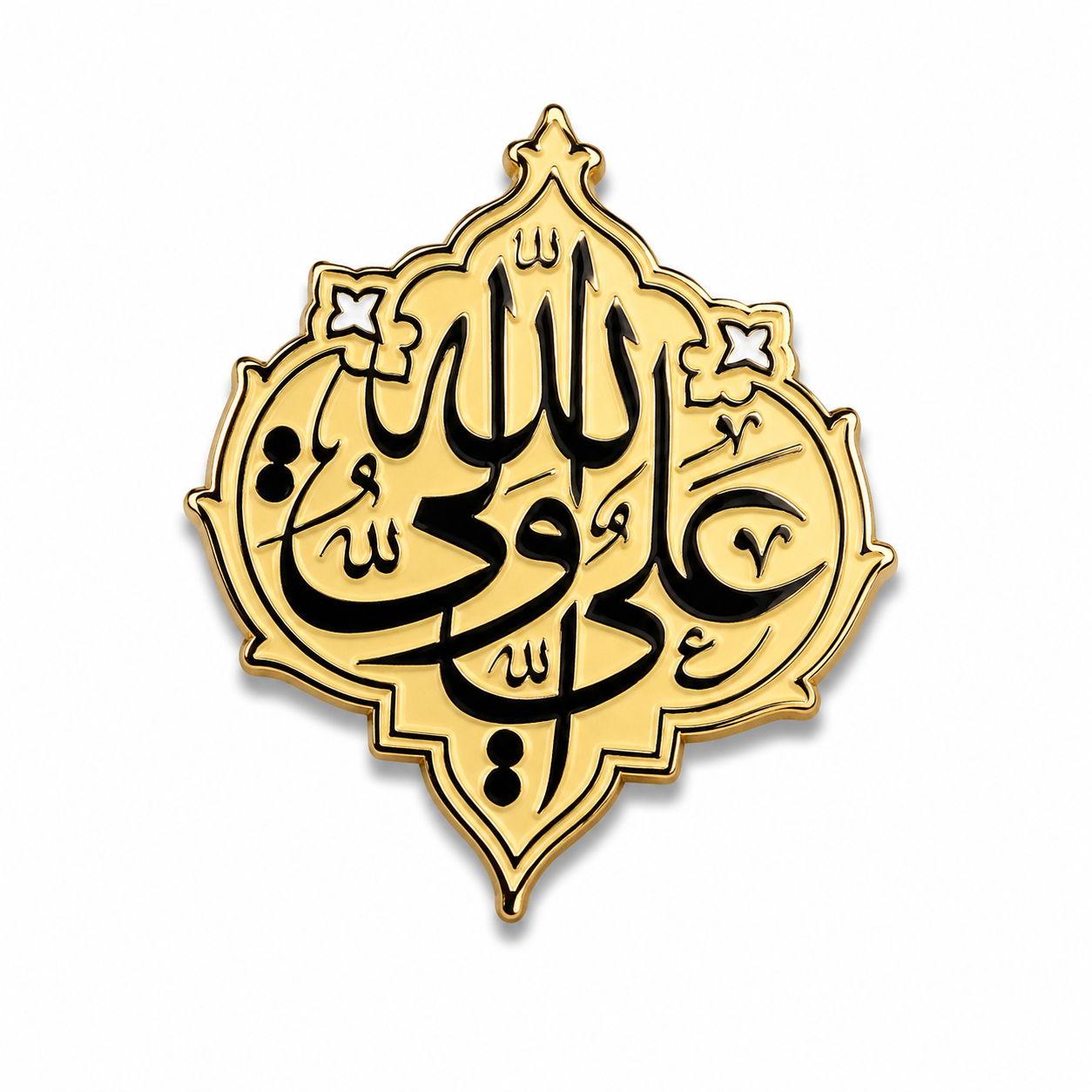 Arabic Caligraphy Enamel Phone Sticker