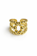 Bubble Gold Ring