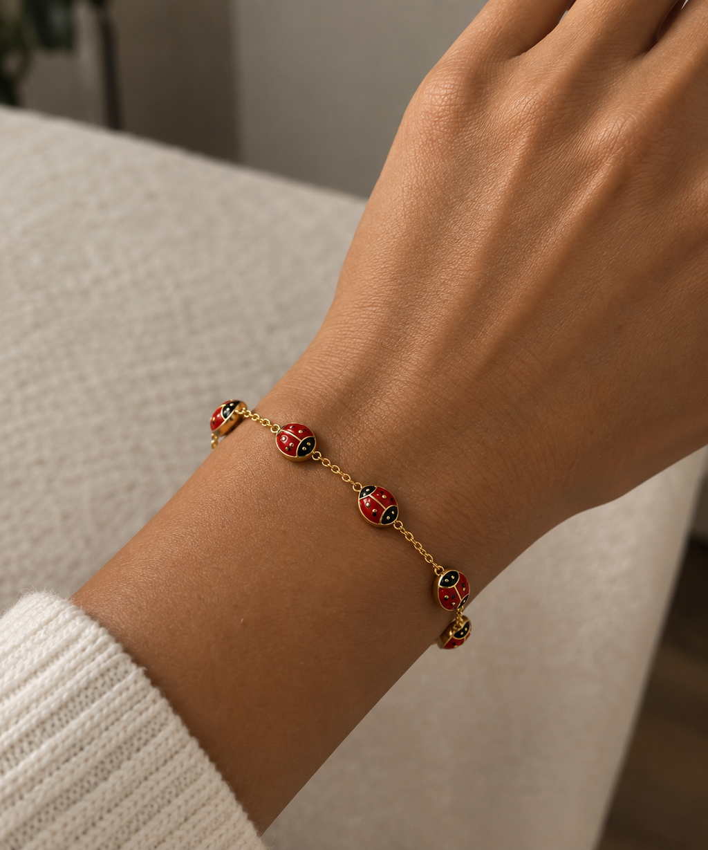 Ladybug Bracelet
