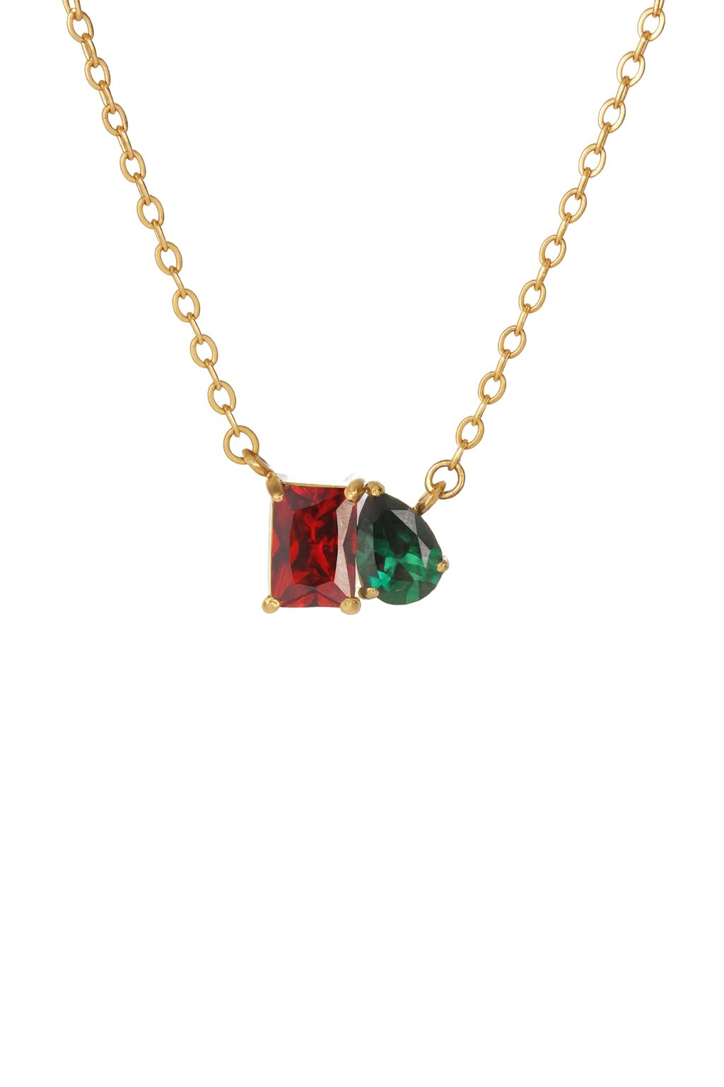 Gemstone Charm Necklace