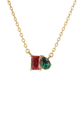 Gemstone Charm Necklace