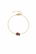 Gemstone Charm Bracelet